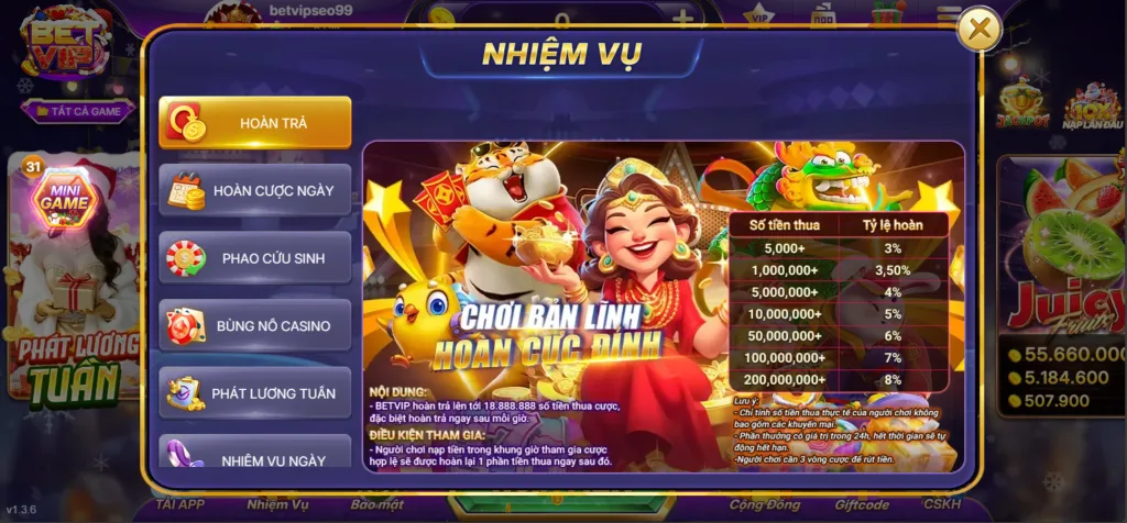Khuyến Mại Betvip