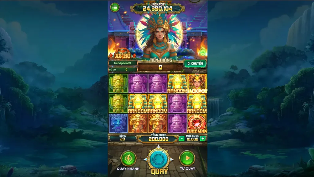 Giao Diện Kho Báu Cổ Đại Betvip