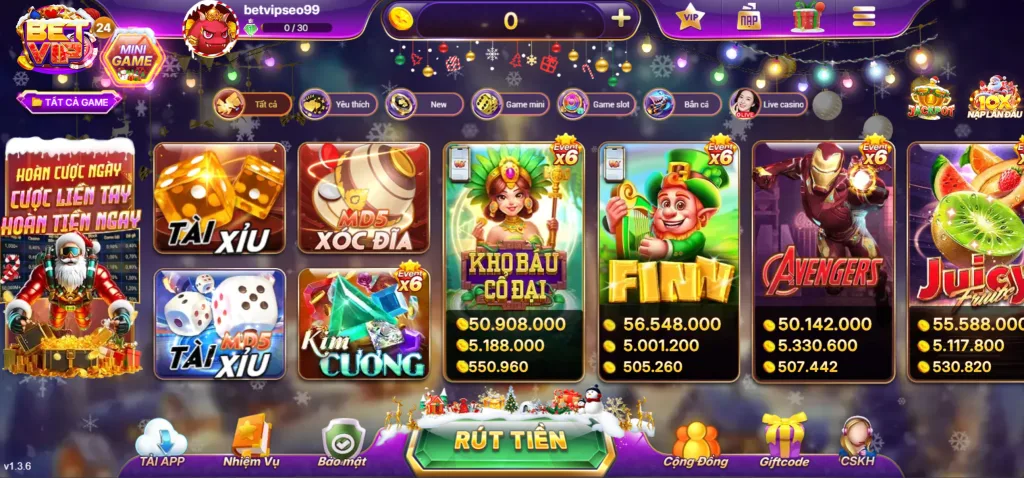 Giao Diện Betvip 2025
